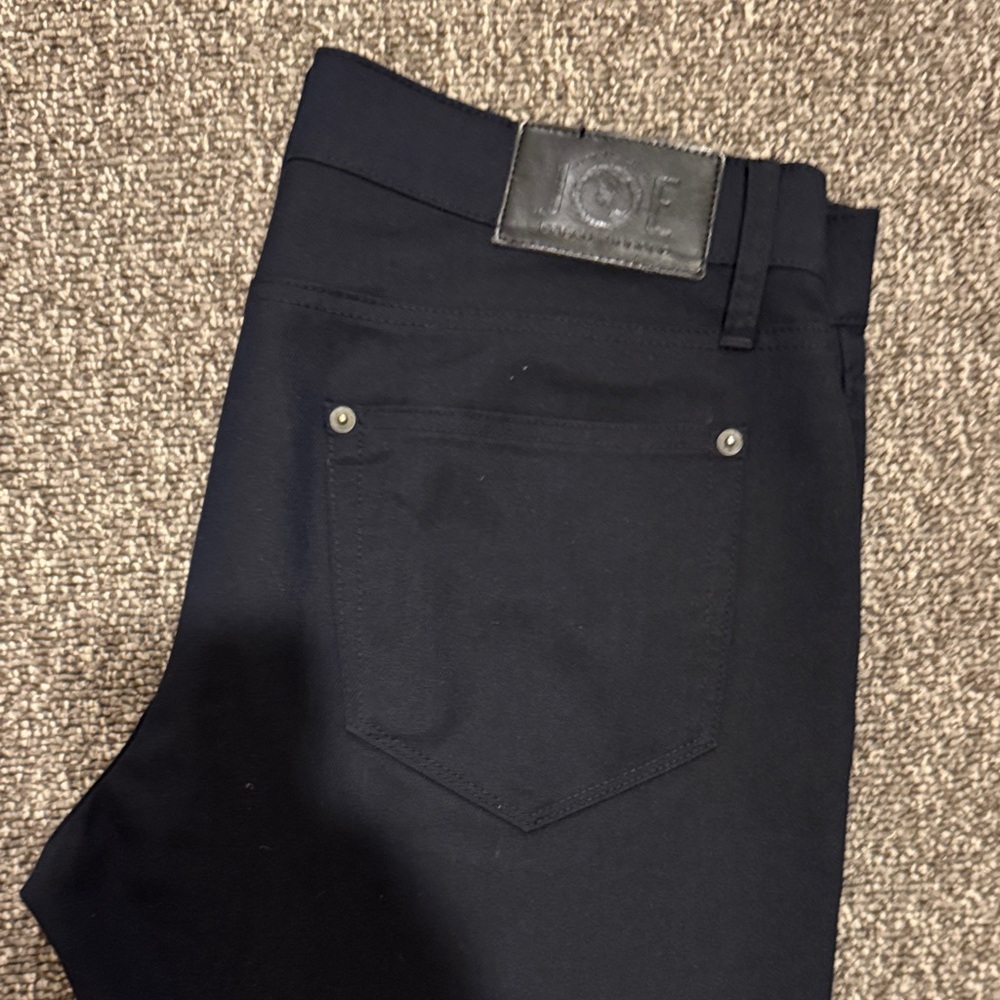 JOSEPH ABBOUD NAVY CLASSIC FIT CASUAL PANTS